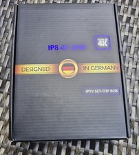 IP8 4K UHD8 4K  IPTV  Set- Top-Box  Ultra HD Set-Top-Box, Designed in Germany