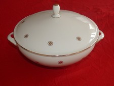   Suppenterrine Suppentopf 1,5L Goldrand Seltmann Weiden Bavaria Liane Blume 