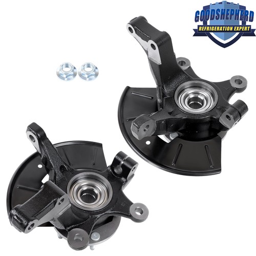 Pair front steering knuckle - front,