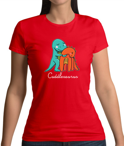 Cuddlesaurus damen t - cuddlesaurus, t-shirt
