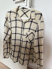 Zara Damen - Hemd / Bluse - kariert - Gr.M Beige