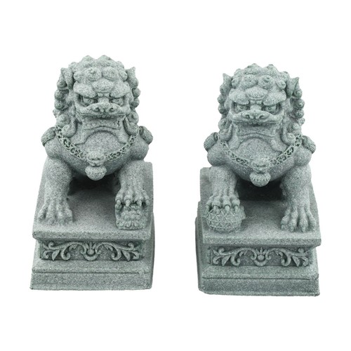 Sandstein foo hunde - fu,