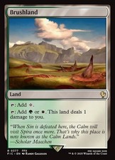 Magic - Brushland / Buschland - Rare/Land - Commander: MTG - FINAL FANTASY EN/NM