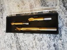 Holzlochschneider Lochfräser Fräsbohrer Set 3 teilig Holzbohrer 