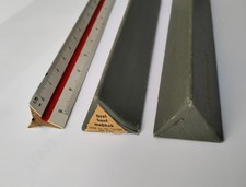 Dreikantmaßstab Meissner KG DDR – Maßstab 1:25 1:50 1:100 – mit Etui