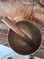 Klangschale aus Messing, 14,5