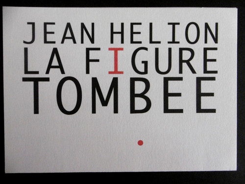 Hélion jean carton expo - jean,