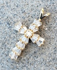 14K Gelbgold Baguette &