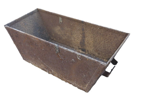Alte kiste blechkiste box lade - blechkiste,