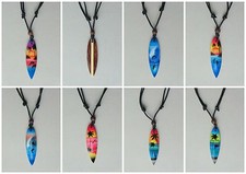 Halskette Kette Surferkette Surfer Surfboard Surfbrett Delfin Palmen Hawaii  