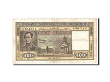Geldschein, Belgien, 100