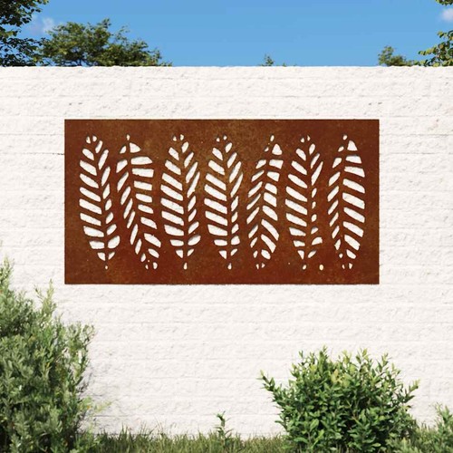 Garten wanddeko blatt design - wanddeko, blatt-design