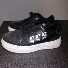 Cavalli Class Sport Sneaker, Damen, Schwarz, 5 Cm, Gr 39