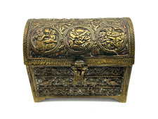 Tolle antik Schmuckschatulle /