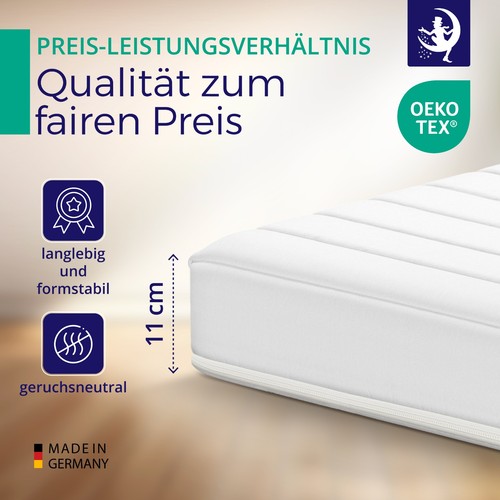 Matratze mit kaltschaum h3 - matratze,