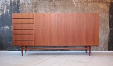 60er Vintage Teak Highboard