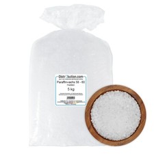 Paraffin Kerzenwachs 5 kg Pastillen 58-60°C Kerze Gießen Made in Germany