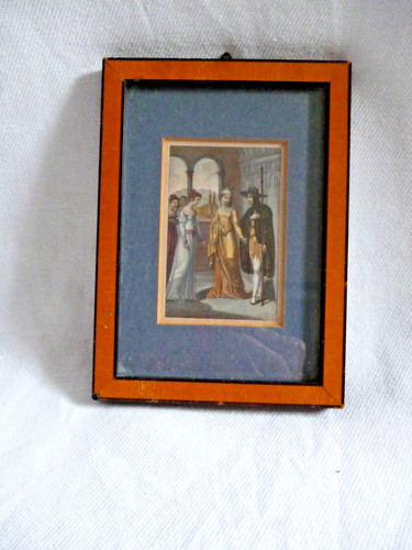 Biedermeier rahmen mit - rahmen,