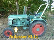  Anlasser Starter Getriebeanlasser für Traktor KL 11 Schlepper Kramer KL11