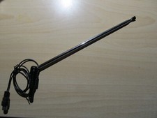 Teleskopantenne Ersatz Radio FM AM DAB UKW Fernseher ca. 23cm Koax Stecker