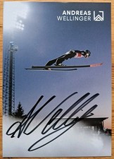 Andreas Wellinger Orig Autogramm signiert Skispringen Wintersport - AK