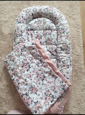 Babynestchen Set für Neugeborene, Babynest, Kuschelnest