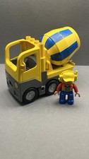 Lego duplo Betonmischer mit Fahrer für Baustelle