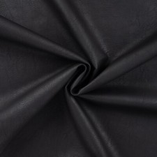 Kunstleder / Lederimitat, Vintage Look Antik, Quality Textiles, Schwarz, Rest