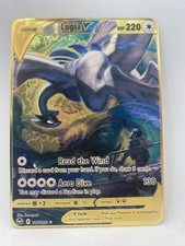 Pokemon Lugia V Metal Card