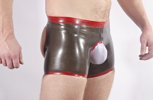 Rubber shorts vorne und - rubber,