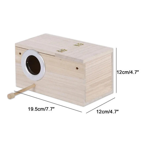Holz vogelzuchtbox nest - nest, käfig