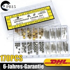 Uhr Krone Ersatzteile Reparatur Uhrenzubehör Kit  Ersatz Watch Crown Tube Set