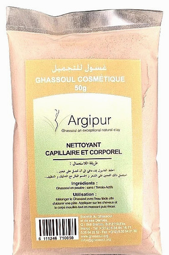 Ghassoul pulver tonerde - 50,