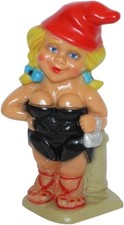 Sexy Gartenzwerg Zwergenfrau