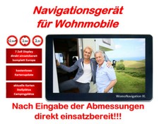 7 Zoll Wohnmobil Navi Europa