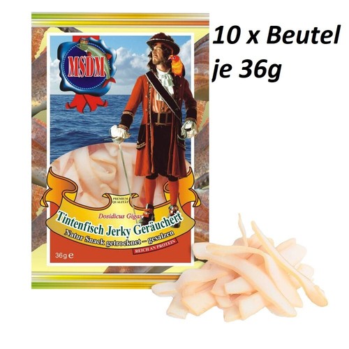 10x tintenfisch jerky - 10x,