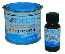 Schlauchbootkleber Adeco 125g 10ml Härter 2K Neopren Hypalon Klebestoff Adeprene