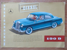 Oldtimer Werbung / Prospekt /