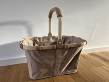 reisenthel carrybag Einkaufskorb Korb Tragetasche Frame Twist Coffee 22 L