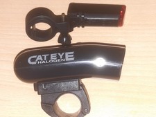 Cateye HL-500 Halogen  Fahrrad  Vorderlicht +Rücklicht dazu.
