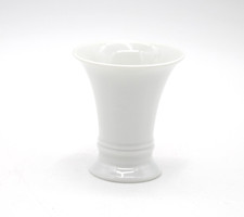 Fürstenberg Mini Vase 8 cm weiß Trompete