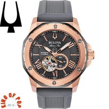 Bulova 98A228 Marine Star Automatic 20 ATM *Express 1/2 Days*