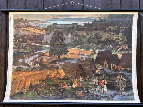 Schulwandkarte alemannische - schulwandkarte,