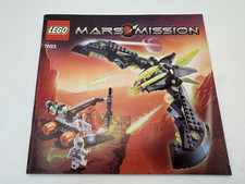 LEGO ® Bauanleitung Mars Mission 7693 Space Instruction ungelocht 225