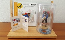 Tim & Struppi Kunstharzfigur Ref. 42195 mit Buch & Pass - Haddock als Alpinist