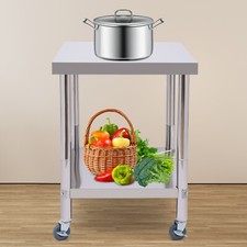 60x60cm Edelstahltisch mit