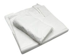 Hemdchentragetaschen 22+14x45 cm Transparent für Obst und Gemüse Knotenbeutel