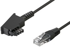 DSL VDSL Router IP Kabel schwarz FritzBox EasyBox Speedport RJ45 TAE alle Längen