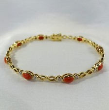 Koralle armband 585 - armband, mit