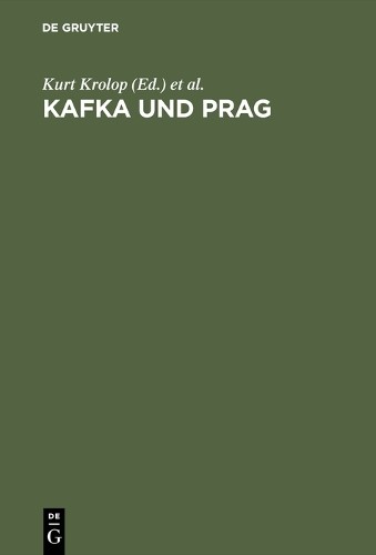 Kurt krolop kafka und prag - kurt,